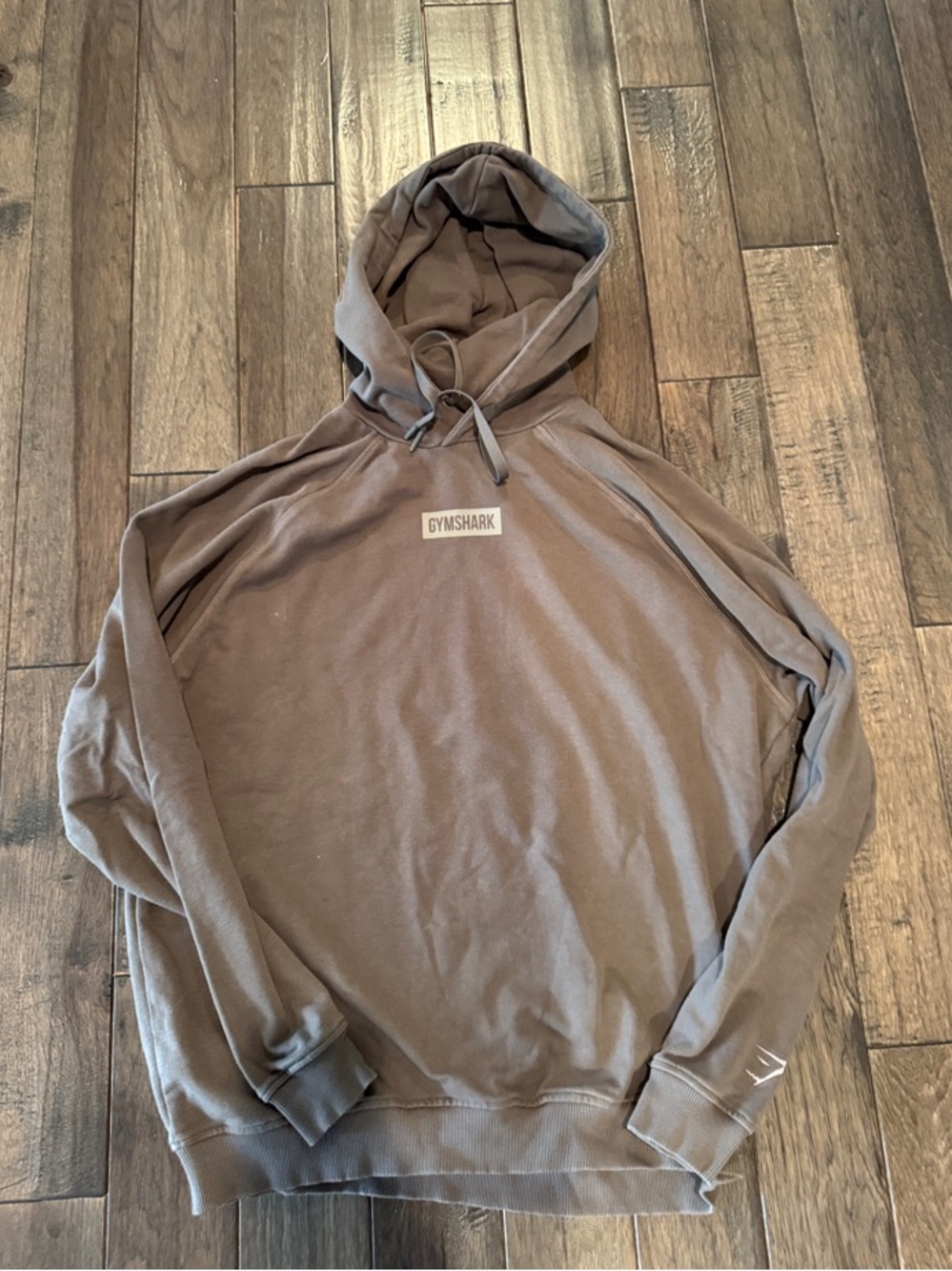 Gymshark unisex  Taupe Brown Hooded Sweatshirt